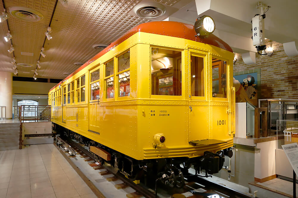 地下鉄車両1001号車(国の重要文化財指定)
